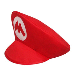 Mario Cosplay Hut Kappe Outfits Halloween Karneval Party Kostüm Zubehör Game