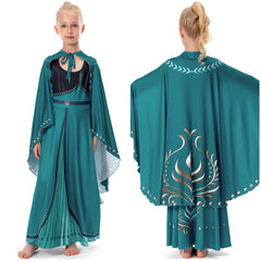 Prinzessin Königin Anna Mädchen Kleid Halloween Kinder Party Kleid