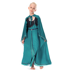 Prinzessin Königin Anna Mädchen Kleid Halloween Kinder Party Kleid