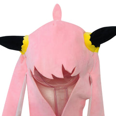 SPY×FAMILY Anya Forger Cosplay Bewegliche Ohren Plüsch Cartoon Hut Lustige Dekoration Spielzeug Kappe Urlaub Geschenke