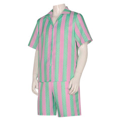 Kenny Strand Shirt Shorts Herren Outfits Halloween Karneval Verkleidung Rollenspiel Anzug