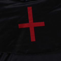 Mittelalter Kinder Priest Robe Kostüm Jungen Medieval Mönch Robe Hooded Halloween Karneval Kostüm