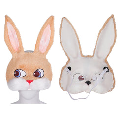 Ostern Hase Maske Cosplay Plüsch Masken Helm Maskerade Halloween Party Kostüm Requisiten
