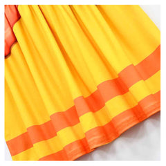 Kinder Mädchen The Super Mario Bros peach Cosplay Kostüm Kleid Outfits Halloween Karneval Party