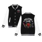 Stranger Things Hellfire Club Baseball Jacke Erwachsene Jacke