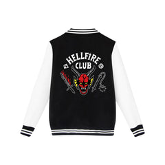 Stranger Things Hellfire Club Baseball Jacke Erwachsene Jacke