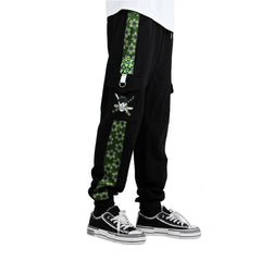 One Piece Roronoa Zoro Herren Sporthose 3D Druck täglich Jogginghose Trainingshose