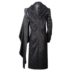 Mittelalterliche Mantel Steampunk Hooded Halloween Jacke Cosplay Kostüme für Herren