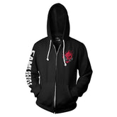 Cyberpunk 2077 Samurai Cosplay Hoodie 3D Druck Sweatshirt Jacke mit Kaputze für Erwachsene - Karnevalkostüme