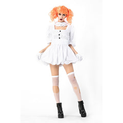 Erwachsene Clown Joker Cosplay Kostüm Outfits Halloween Karneval Kleid