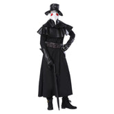 Pestarzt Pestdoktor Doctor Schnabel Maske Kostüm Cosplay Kostüm Set - Karnevalkostüme