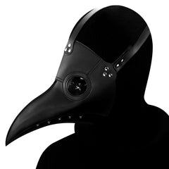 Plague Doctor Pestdoktor Maske Schwarz Maske Protektive Maske