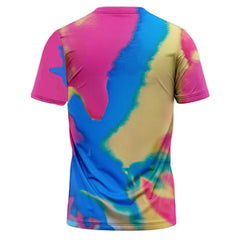 Herren T-Shirt Sommer 3D Druck Kurzarm Shirt Kostüm