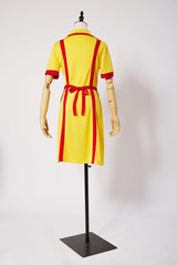 2 Broke Girls Max Caroline Kellnerinnen Uniform Kleid Cosplay Kostüm Karneval für Mottoparty - Karnevalkostüme