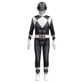 Kinder Mighty Morphin Power Rangers Zack Cosplay Kostüm Halloween Karneval Jumpsuit