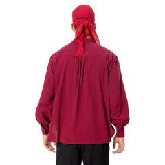 Pirate Cosplay Kostüm Retro Outfits Halloween Karneval Erwachsene Shirt