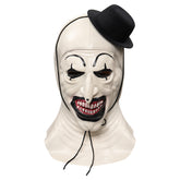 Terrifier 2 Art the Clown Maske Latex Maske Halloween Karneval Maske für Erwachsene