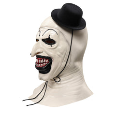 Terrifier 2 Art the Clown Maske Latex Maske Halloween Karneval Maske für Erwachsene