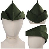 Peter Pan Wendy Peter Pan Cosplay Hut Kappe Halloween Karneval Party Verkleidung Kostüm Zubehör Requisite