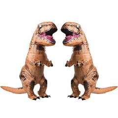 Aufblasbare Fettkostüm T-rex Dinosaurier Jurassic Welt Cosplay Kostüm - Karnevalkostüme
