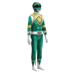Kinder Mighty Morphin Power Rangers Tommy Cosplay Kostüm Halloween Karneval Jumpsuit