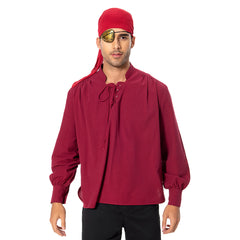 Pirate Cosplay Kostüm Retro Outfits Halloween Karneval Erwachsene Shirt