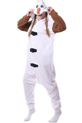 Frozen Die Eiskönigin Olaf Pyjamas Hausdienst Onesies Schlafanzug Cosplay Kostüm - Karnevalkostüme