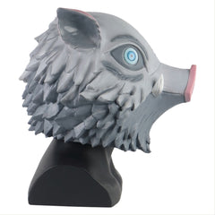 Inosuke Hashibira Demon Slayer Kimetsu no Yaiba Latex Party Cosplay Maske Schwein Maske