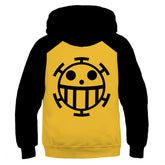 Kinder ONE PIECE Law Hoodie Kaputzpullover Hooded Pulli