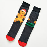 Lebkuchenmann Stil Weihnachtssocken Herren Socken Weihnachten Baumwolle Socken 10.tlg