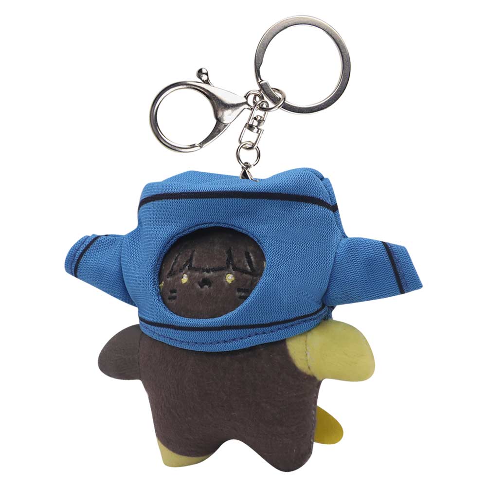BLUE LOCK Bachira Meguru Plüsch Schlüsselanhänger Spielzeug Cartoon weiche Plüschpuppen Geburtstag Weihnachtsgeschenk Anime