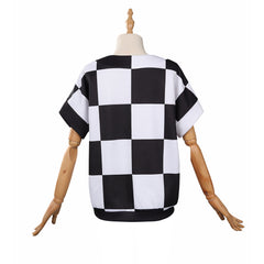 Wednesday Addams Cosplay Outfits Halloween Karneval Originell Weste