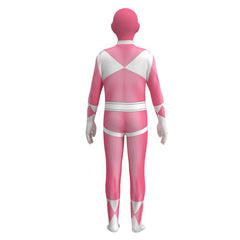 Kinder Mighty Morphin Power Rangers Kimberly Cosplay Kostüm Halloween Karneval Jumpsuit
