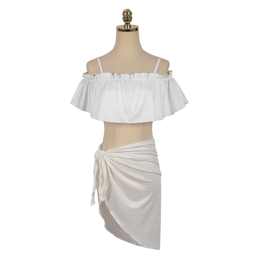 Damen Badeanzug Sommer Kostüm Outfits Halloween Karneval Party Verkleidung Anzug