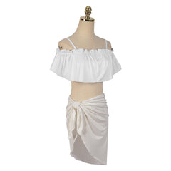 Damen Badeanzug Sommer Kostüm Outfits Halloween Karneval Party Verkleidung Anzug