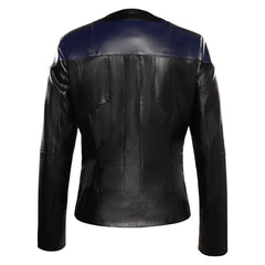 Damen Beverly Crusher Lederjacke Cosplay Kostüm Outfits Halloween Karneval Anzug
