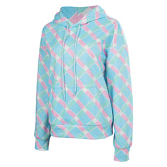 Damen blau Hoodie Cosplay Kostüm Hoodie Mantel Outfits Halloween Karneval Party Anzug Halloween Produkte