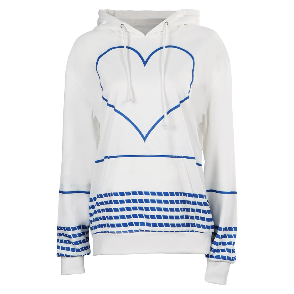 Damen Hoodie Sweatshirt Cosplay Kostüm Outfits Halloween