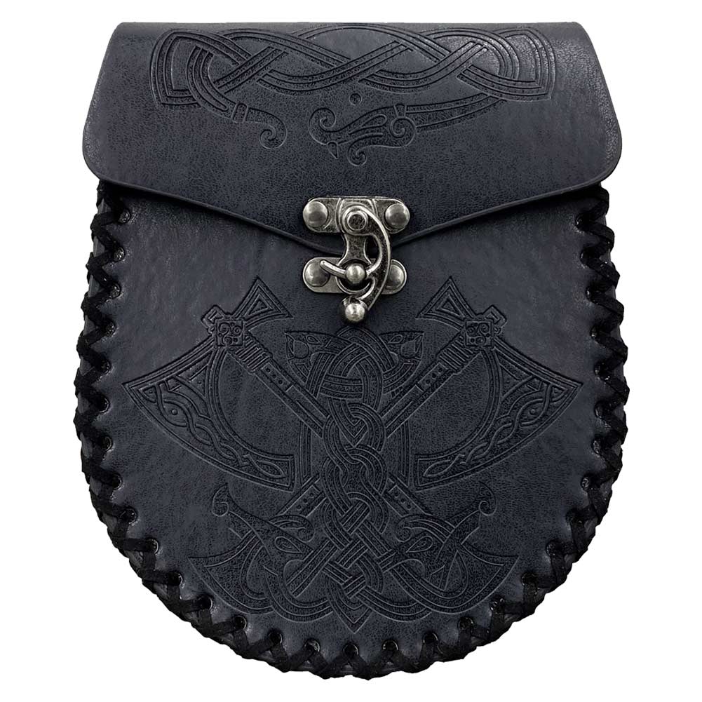 Damen mittelalterliche Retro-Tasche Wikinger Stil Cosplay Gürteltasche Halloween Karneval Kostüm Zubehör