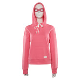 Damen rosa Hoodie Halloween produkte lässig Cosplay Kostüm Outfits Halloween Karneval Anzug