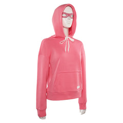 Damen rosa Hoodie Halloween produkte lässig Cosplay Kostüm Outfits Halloween Karneval Anzug