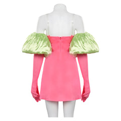 Damen rosa Kleid Kostüm Outfits Halloween Karneval Party Anzug