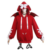 Damen Roter Hoodie Pullover Cosplay Kostüm Outfits Halloween Karneval Anzug