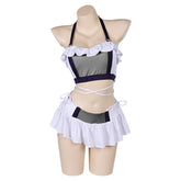 Damen Tifa Cosplay Kostüm Outfits Halloween Karneval Anzug Final Fantasy Bademode