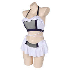 Damen Tifa Cosplay Kostüm Outfits Halloween Karneval Anzug Final Fantasy Bademode