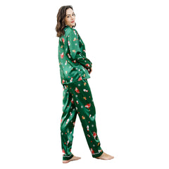 Damen Weihnachtsmann Cosplay Kostüm Outfits Halloween Karneval Party Rollenspiel Anzug