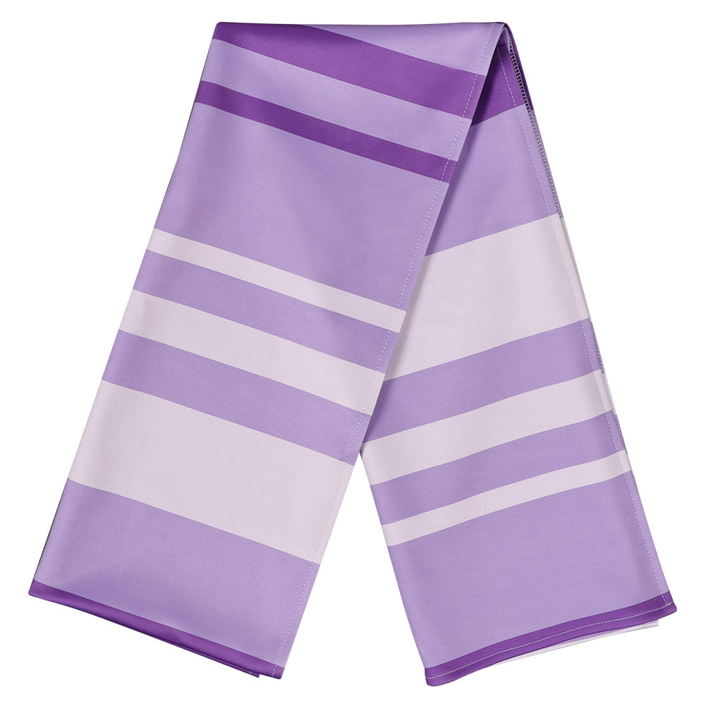 Damen Wish 2023 Film Asha Weihnachten Kostüm Outfits Schal täglich Kollokation