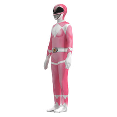Kinder Mighty Morphin Power Rangers Kimberly Cosplay Kostüm Halloween Karneval Jumpsuit