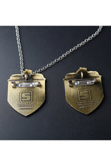 Five Nights at Freddy’ s Bär Cosplay Halskette und Brosche Schlüsselbund Set Anhänger Film