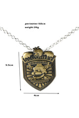 Five Nights at Freddy’ s Bär Cosplay Halskette und Brosche Schlüsselbund Set Anhänger Film